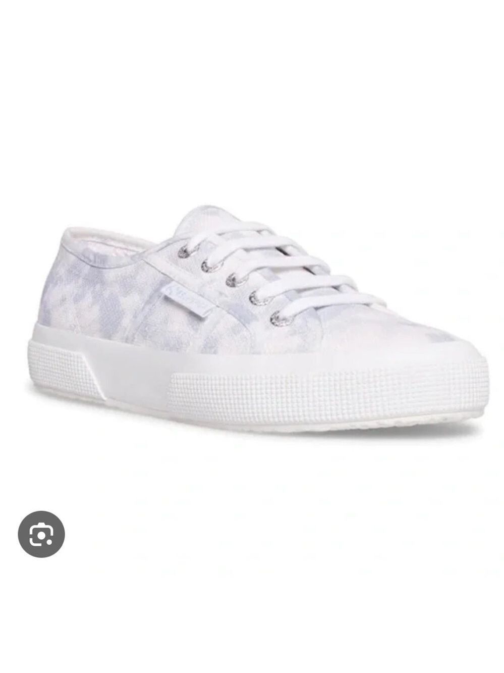 SPERGA 2750 Fantasy Cotu light blue tie dye sneakers shoes 9.5